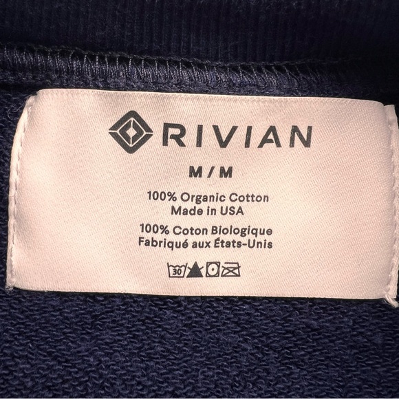 Rivian Normal Illinois Crewneck Sweatshirt M Made In USA Organic Cotton - Picture 5 of 8